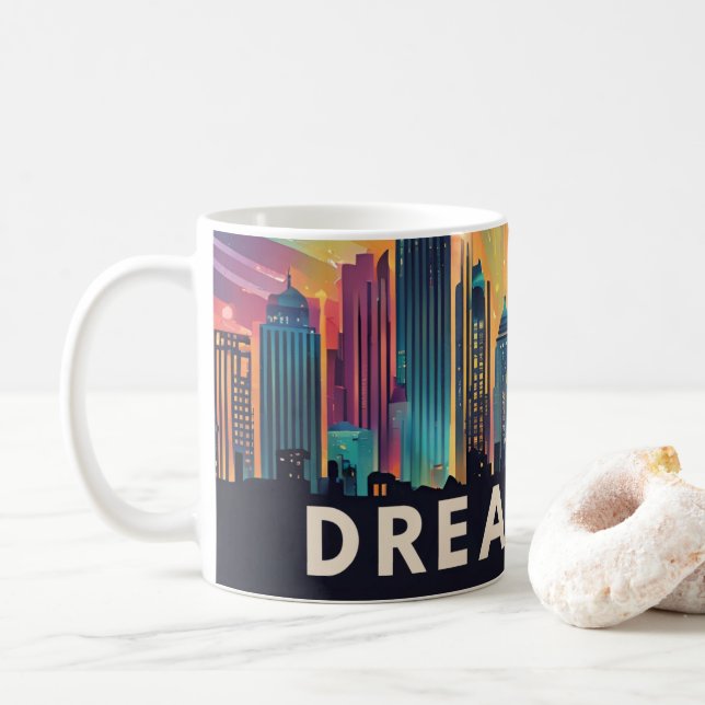 Liebe und Ermächtigung Kaffeetasse (Mit Donut)