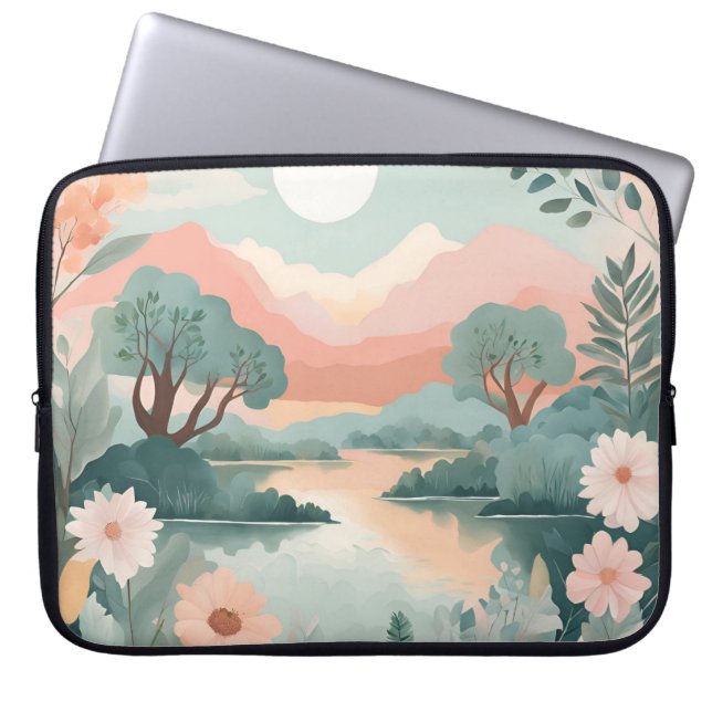 Liebe und Ermächtigung Laptopschutzhülle (Vorderseite)