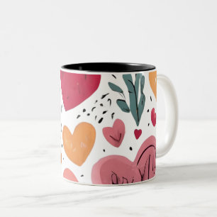Liebe und Ermächtigung Zweifarbige Tasse