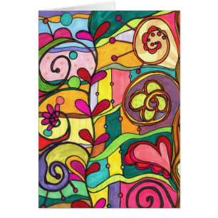 "Liebe und Farbe" Illustration von Paisley in Pari