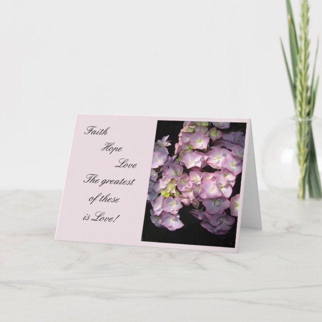 Liebe und Freundschaft Karte (Vorderseite)