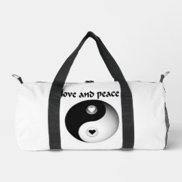 Liebe und Frieden Duffle Bag