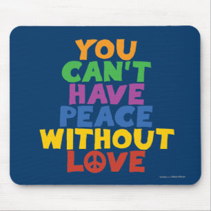 Liebe und Frieden Mousepad