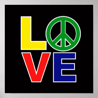 Liebe und Frieden Poster