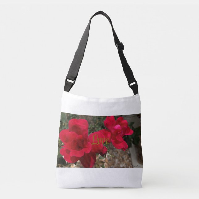 Liebe und Frieden Tasche (Vorderseite)