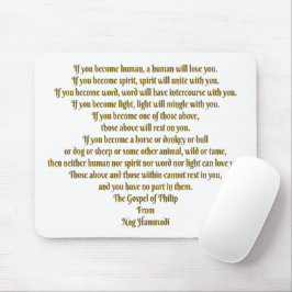 Liebe und Geist Mousepad