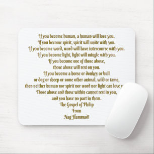 Liebe und Geist Mousepad