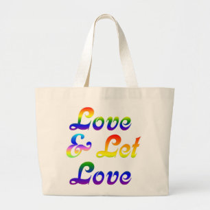 LIEBE UND GELASSEN LIEBE JUMBO STOFFBEUTEL