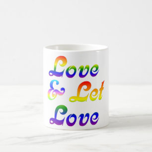 LIEBE UND GELASSEN LIEBE TASSE