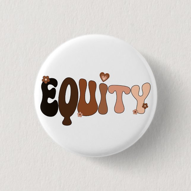 Liebe und Gerechtigkeit Button (Vorderseite)