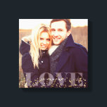 Liebe und Glitzern Foto Leinwanddruck<br><div class="desc">Vollblutende Foto Leinwand. Personalisieren Sie es mit Ihrem Hochzeitsdatum,  Familiennamen oder jedem beliebigen Text Ihrer Wahl für ein schönes und einzigartiges Stück Wandkunst.</div>