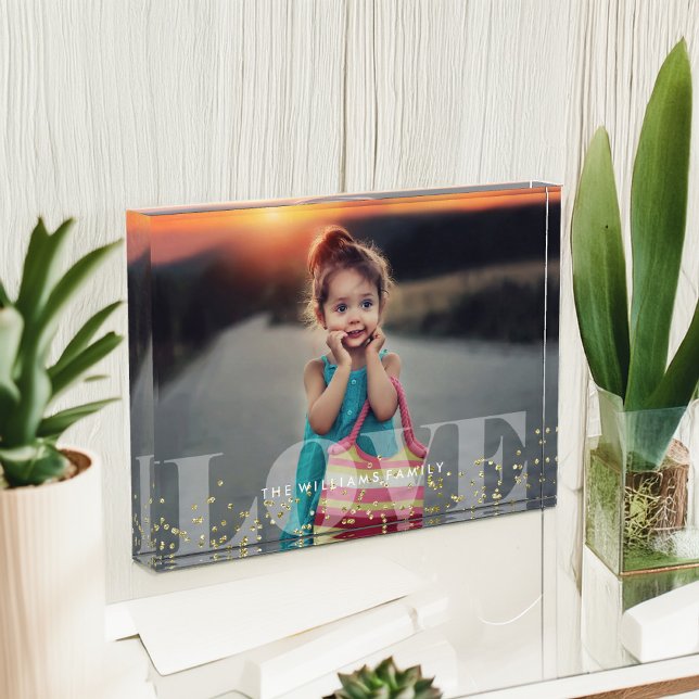 Liebe und Glitzern Fotoblock (Von Creator hochgeladen)