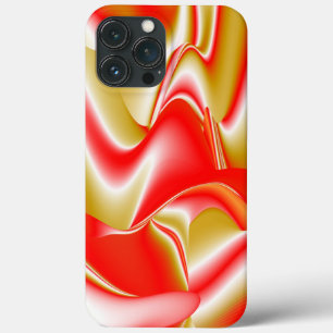 Liebe und Gold Abstract 3D Regenbogenkunst Case-Mate iPhone Hülle