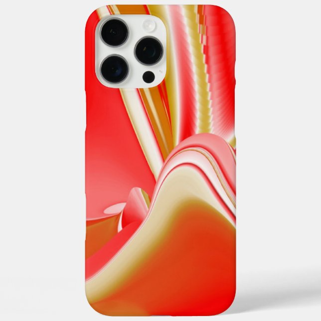 Liebe und Gold Abstrakt 3D Rainbowart Case-Mate iPhone Hülle (Rückseite)