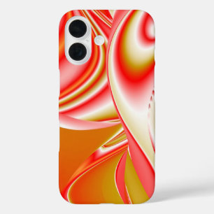 Liebe und Gold Abstrakt 3D Rainbowart iPhone 16 Hülle