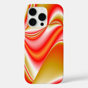 Liebe und Gold Abstrakt 3D Rainbowart iPhone 16 Pro Hülle