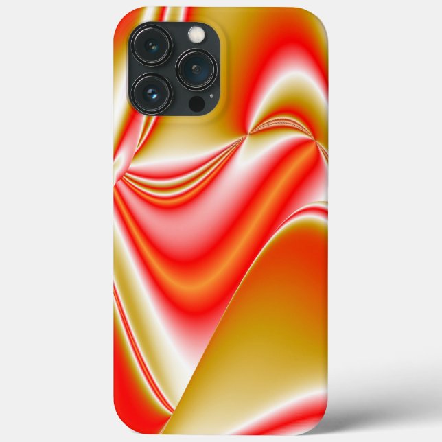 Liebe und Gold Abstrakt 3D Rainbowart Case-Mate iPhone Hülle (Rückseite)