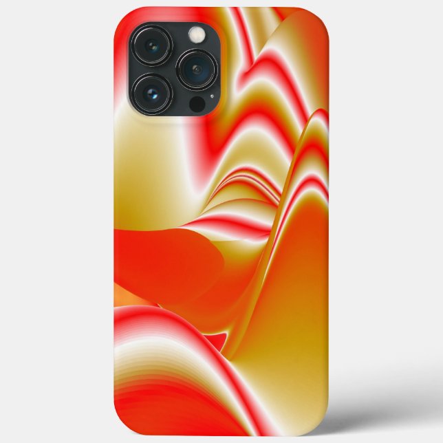 Liebe und Gold Abstrakt 3D Rainbowart Case-Mate iPhone Hülle (Rückseite)