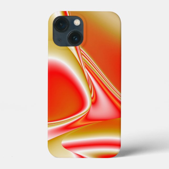Liebe und Gold Abstrakt 3D Rainbowart Case-Mate iPhone Hülle (Rückseite)