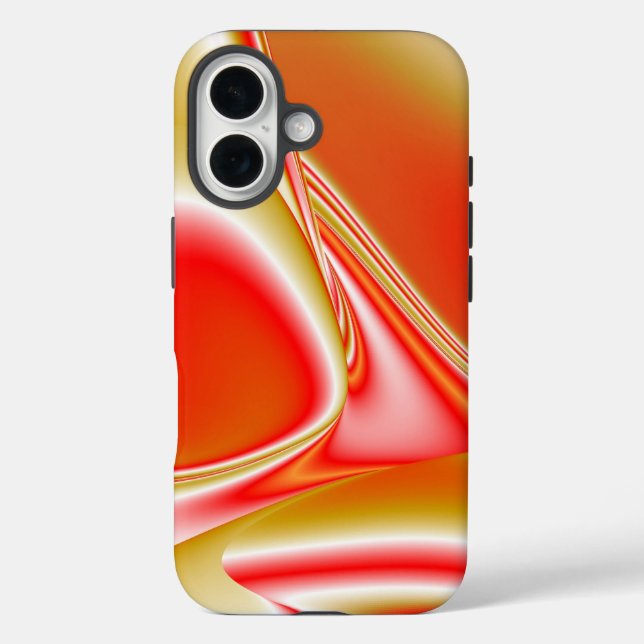 Liebe und Gold Abstrakt 3D Rainbowart Case-Mate iPhone Hülle (Rückseite)