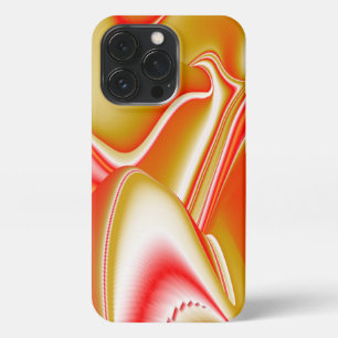 Liebe und Gold Abstrakt 3D Rainbowart iPhone 13 Pro Hülle