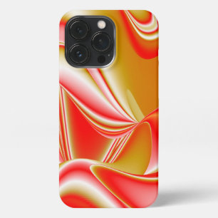 Liebe und Gold Abstrakt 3D Rainbowart iPhone 13 Pro Hülle