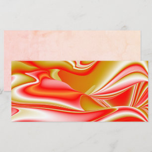 Liebe und Gold Abstrakt 3D Rainbowart Karte
