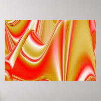 Liebe und Gold Abstrakt 3D Rainbowart