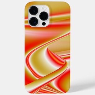 Liebe und Gold Abstrakt 3D Regenbogenkunst Case-Mate iPhone 14 Pro Max Hülle