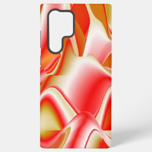 Liebe und Gold Abstrakt 3D Regenbogenkunst Samsung Galaxy Hülle