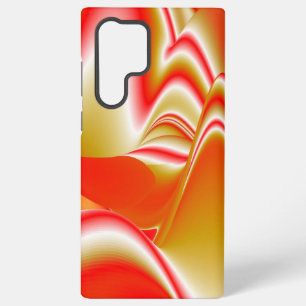 Liebe und Gold Abstrakte 3D Regenbogenkunst Samsung Galaxy Hülle