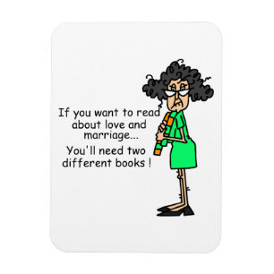 Liebe-und Heirat-Spaß Magnet