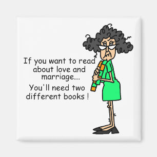 Liebe-und Heirat-Spaß Magnet