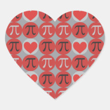 Liebe und Herz-Pi © - Niedliche Pi-Day-GeschenkSti