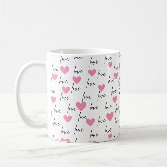 Liebe und Herz Tasse (Links)