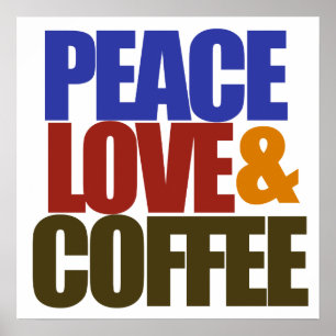 Liebe und Kaffee Poster
