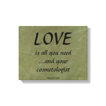 Liebe und Kosmetologe