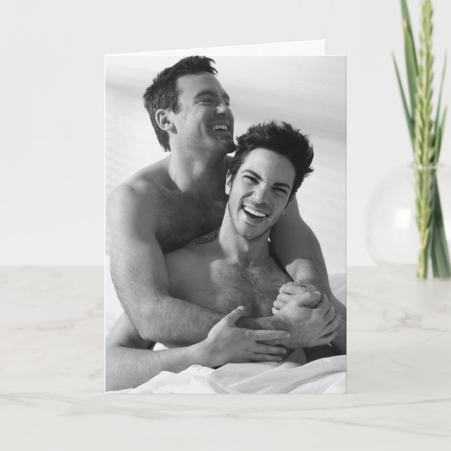 Liebe und Lachen Karte (Vorderseite)