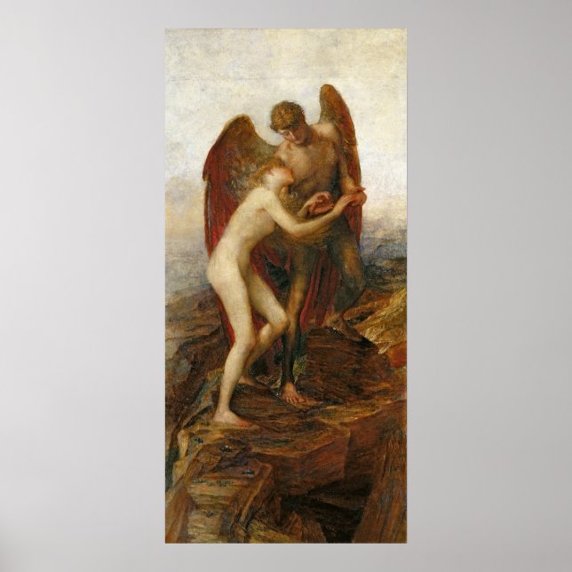 Liebe und Leben, 1893 Poster (Vorne)