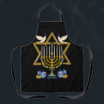 Liebe und leicht Hanukkah Juden Menorah jüdische C Schürze<br><div class="desc">Hanukkah ist ein jüdisches Festival, das an die Umwidmung des zweiten Tempels erinnert. Es ist auch bekannt als das Festival der Lichter, Chanukah.</div>