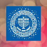 Liebe und leichte Menorah Permastempel<br><div class="desc">Feiern Sie acht Tage und acht Nächte des Festivals der Lichter mit Hanukkah-Karten und Geschenken. Das Lichterfest ist hier. Lächle die Menorah,  spiele mit dem dreiel und feiere auf Latkes und Sufganiyots. Feiern Sie den Geist von Hanukkah mit Freunden,  Familie und Lieben,  indem Sie ihnen Happy Hanukkah wünschen.</div>