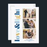 "Liebe und Licht" Galerie 3 Foto Hanukkah Feiertagspostkarte<br><div class="desc">Diese schönen Hanukkah Grußkarten sind vollständig anpassbar. Fügen Sie Ihr eigenes Foto und Ihre Nachricht für eine von einem freundlichen Design.</div>