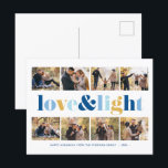 "Liebe und Licht" Galerie von 8 Fotos Hanukkah Feiertagspostkarte<br><div class="desc">Diese schönen Hanukkah Grußkarten sind vollständig anpassbar. Fügen Sie Ihr eigenes Foto und Ihre Nachricht für eine von einem freundlichen Design.</div>