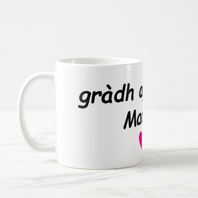 Liebe und Licht, Madeline Kaffeetasse (Links)