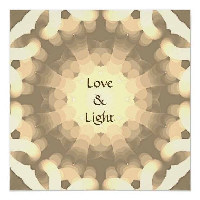 Liebe und Licht Poster (Vorderseite)