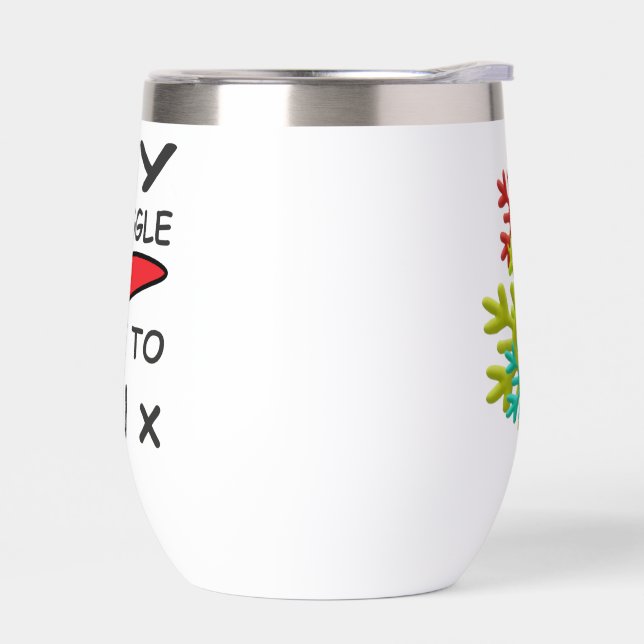 LIEBE- UND LOGO-BOTSCHAFT MIT ABSTACT-BLUME (Links)