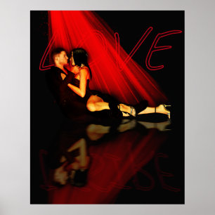 Liebe und Lust auf romantische Liebe Poster