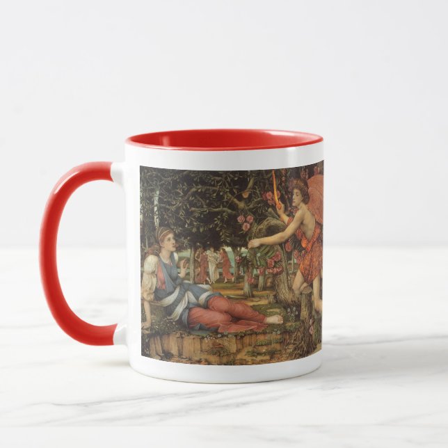 Liebe und Maiden von John Stanhope Tasse (Links)