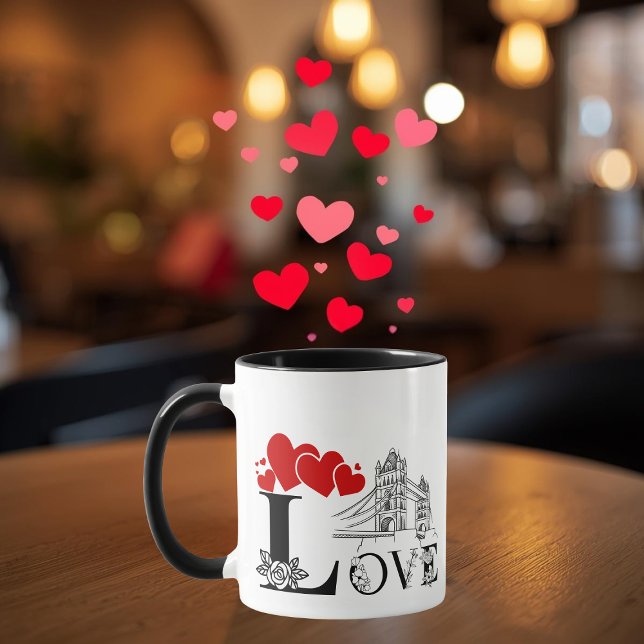 Liebe und Monument Personalisierter Becher Tasse (Von Creator hochgeladen)