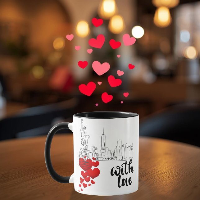 Liebe und Monument Personalisierter Becher Tasse (Von Creator hochgeladen)